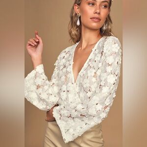 Lulus Blossom On Over Bodysuit - XL